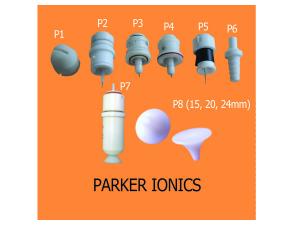  Компоненты пистолета-распылителя PARKER IONICS 